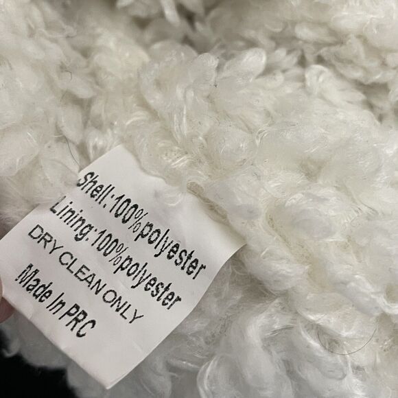 lola x LF faux fur Velour crop jacket Size M - Picture 6 of 6